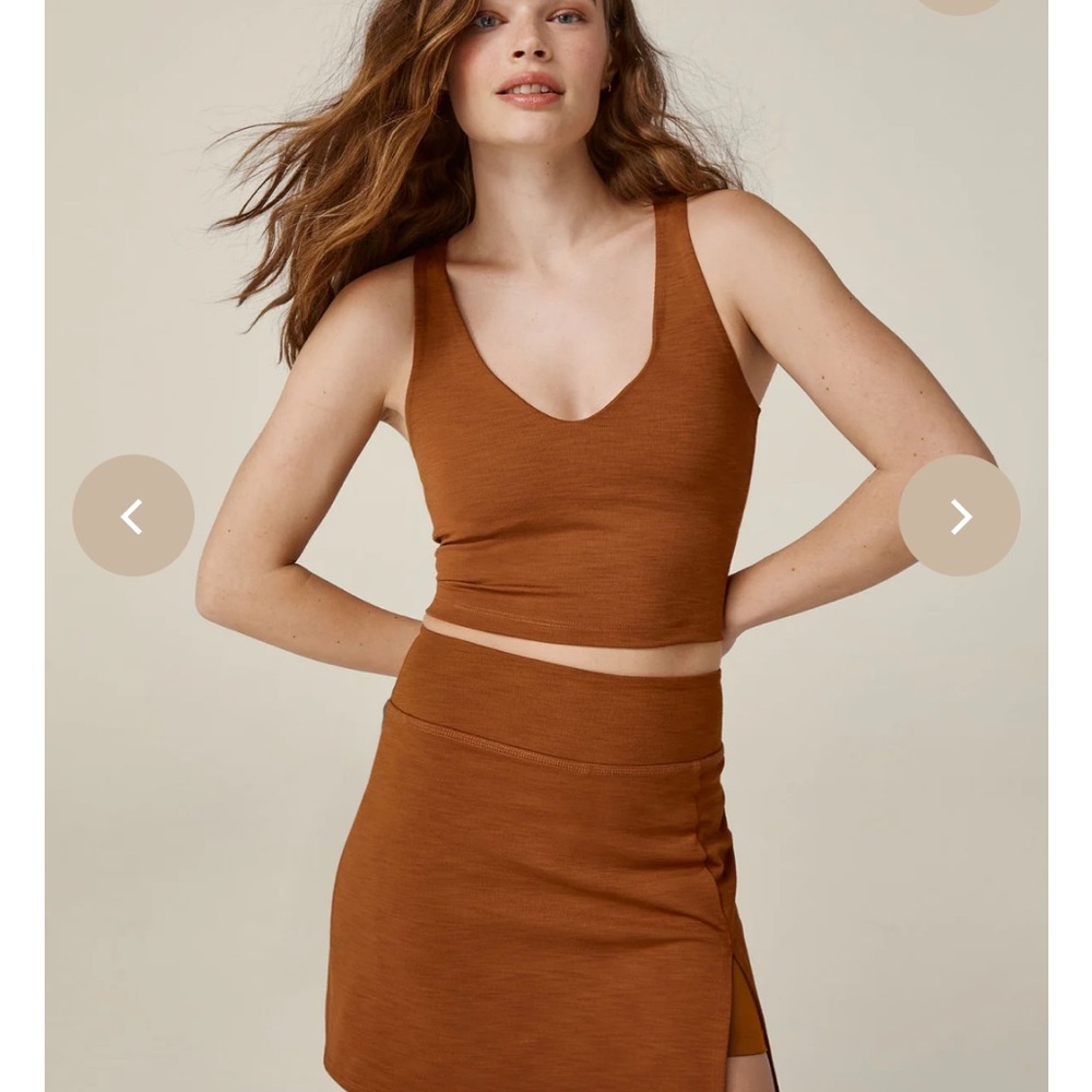 Beyond Yoga top and skirt set